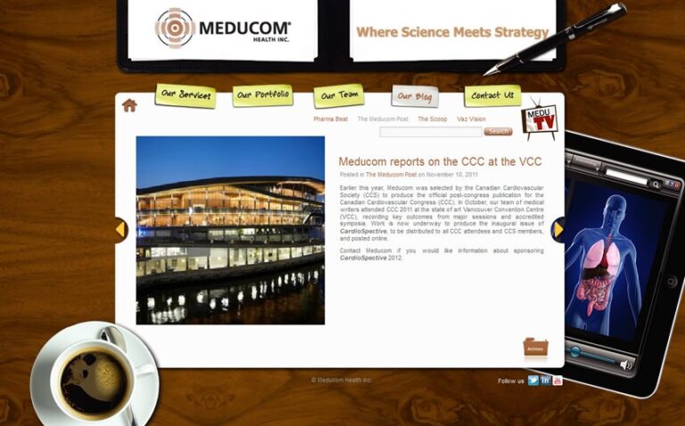 meducom website design guelph ontario search engine optimization